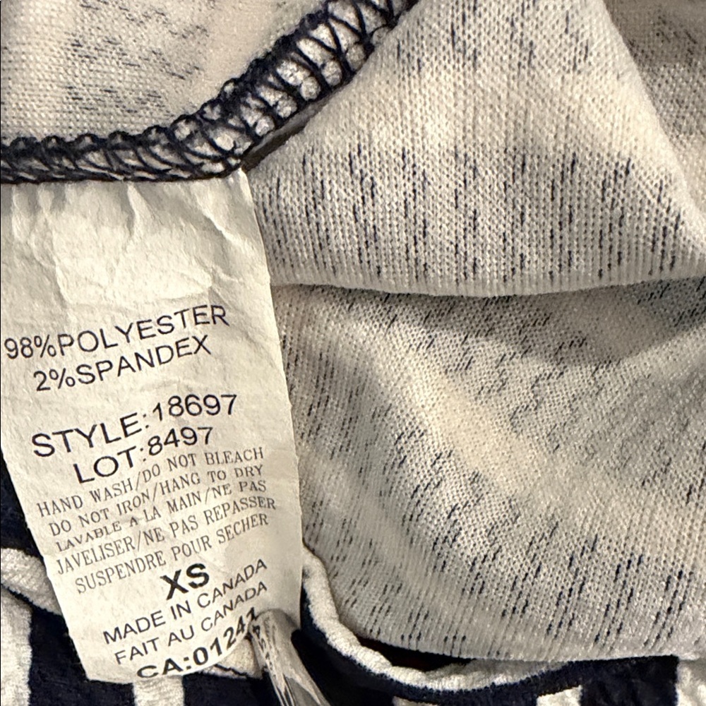 Twik Navy and White Striped Top - Picture 4 of 4